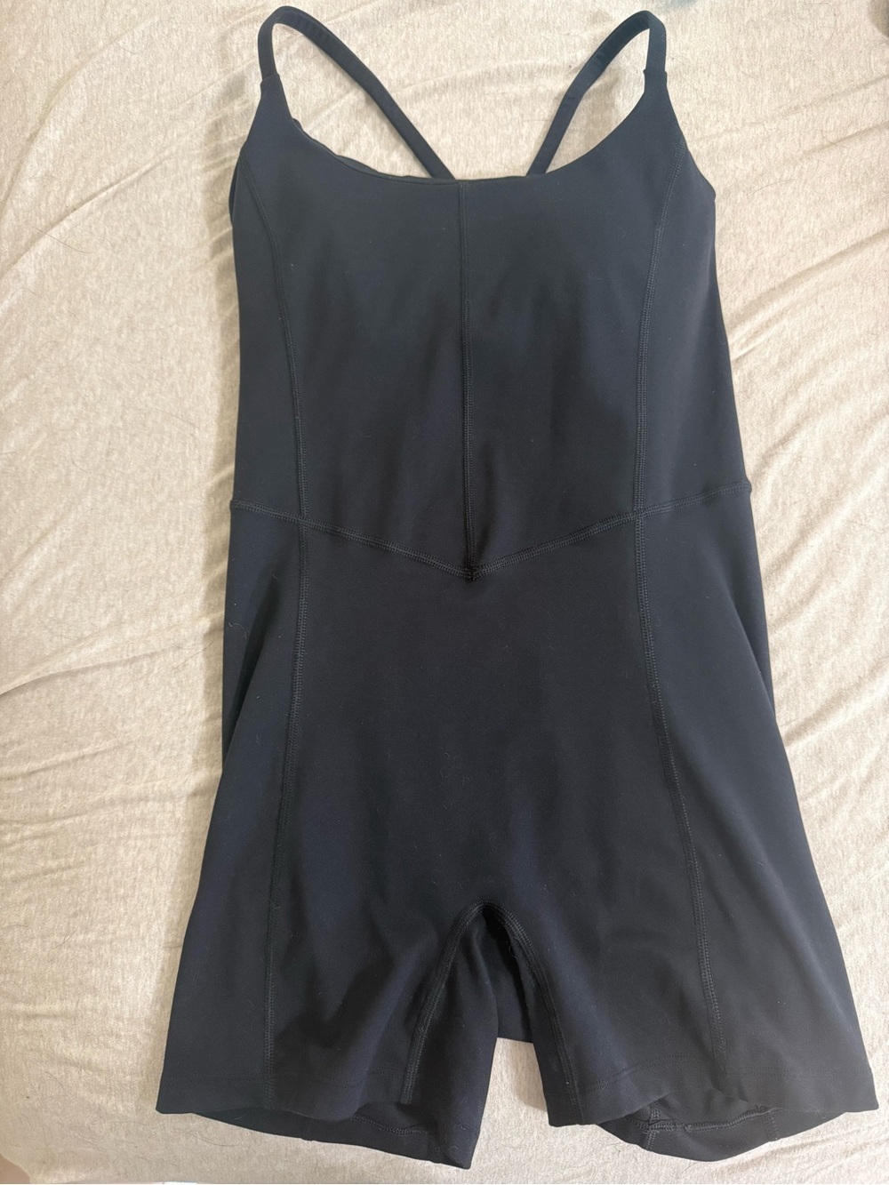Target black athletic romper - Picture 1 of 2